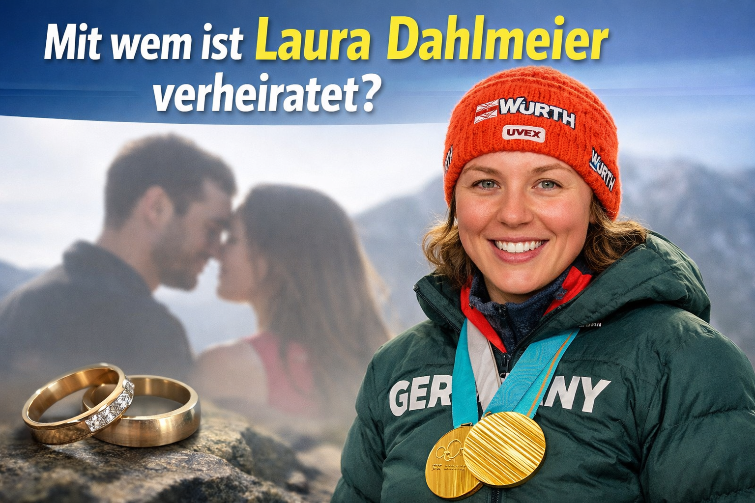Mit wem ist Laura Dahlmeier verheiratet